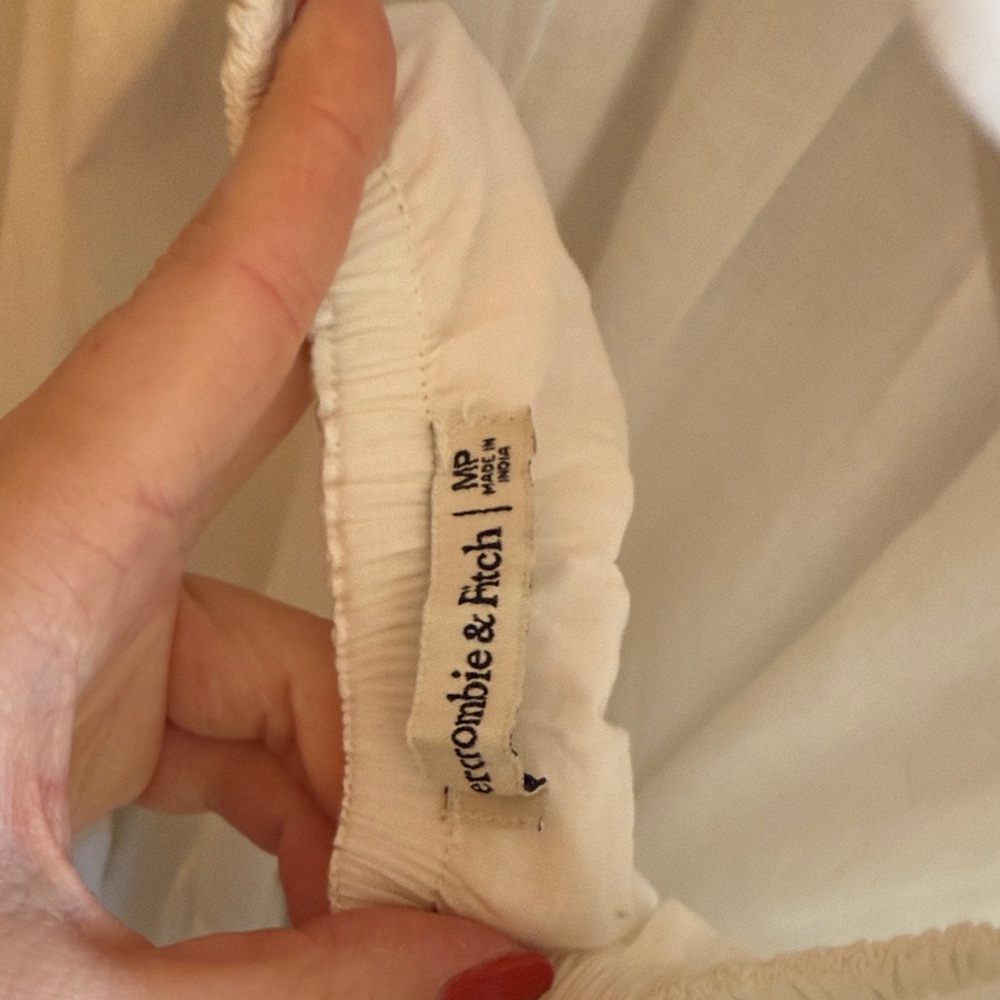 Abercrombie & Fitch White Maxi Dress - Picture 3 of 3